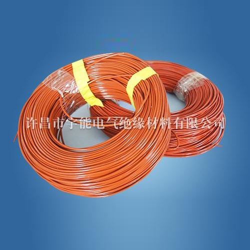 Silicone fiberglass tube